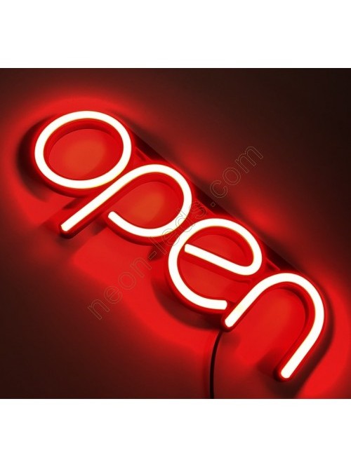 LED Open Sign Like NEON With Red Color