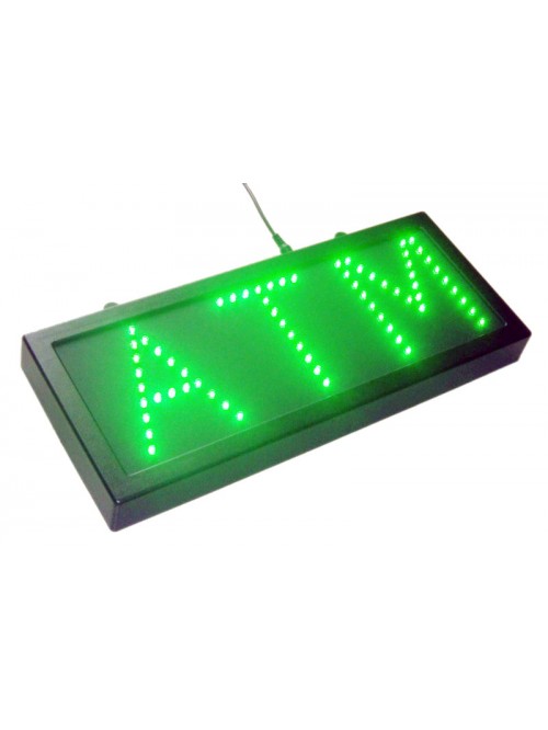 Small single color led atm sign