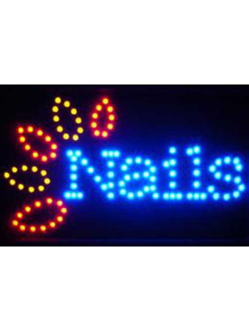 LED Nails Sign