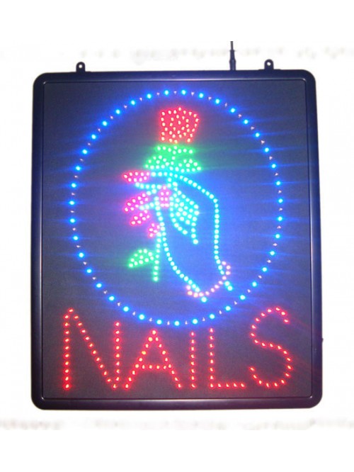 Led nails sign