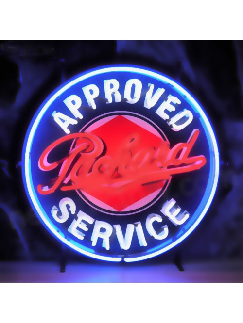 Packard neon auto sign