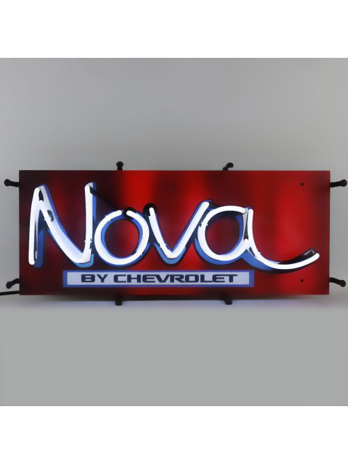 NOVA BY CHEVROLET NEON AUTO SIGN