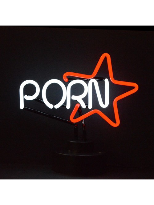 Porn Star Neon Sculpture